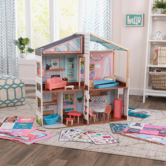 Designed by Meª: Magnetic Makeover Dollhouse Designed by Meª: Magnetic Makeover Dollhouse